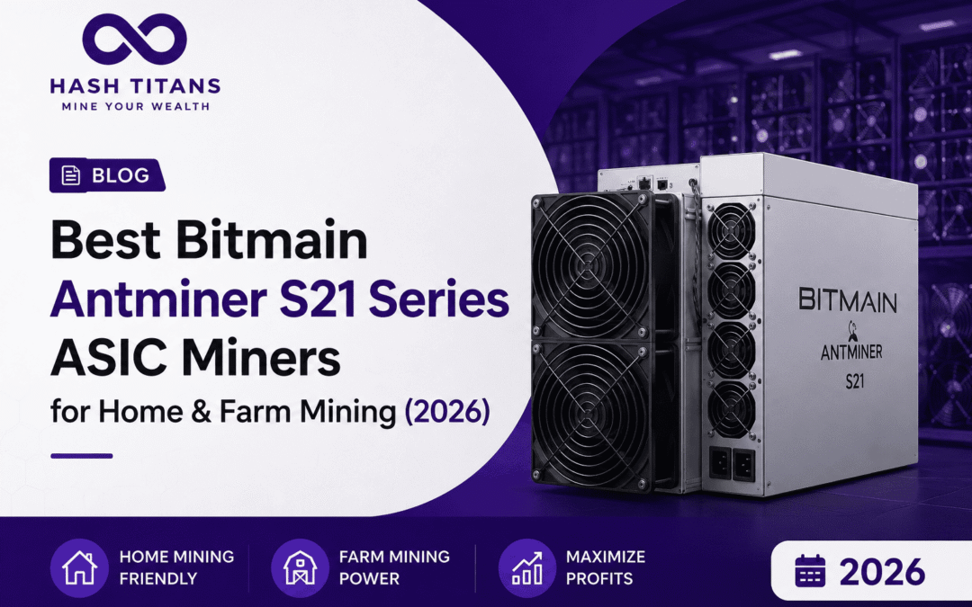 Best Bitmain Antminer S21 Series ASIC Miners for Home & Farm Mining (2026)