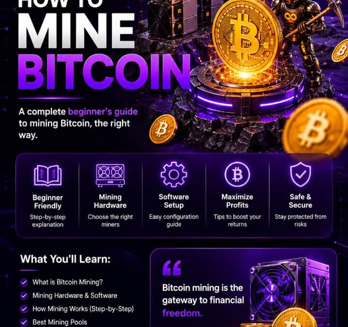 How to Mine Bitcoin in 2026 – Best Complete Beginner’s Guide