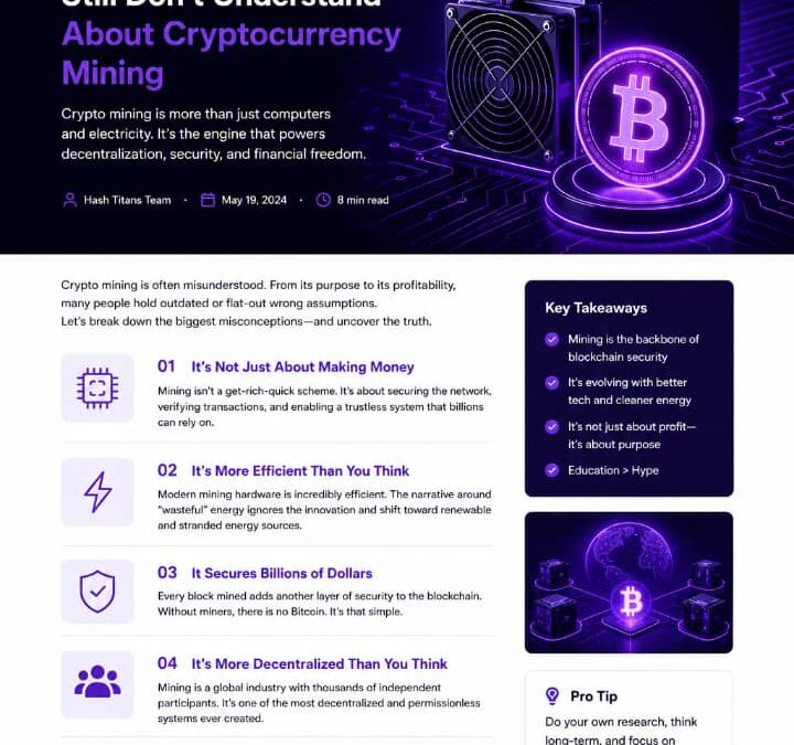 7 Powerful Facts about what Most People Still Don’t Understand About Cryptocurrency Mining