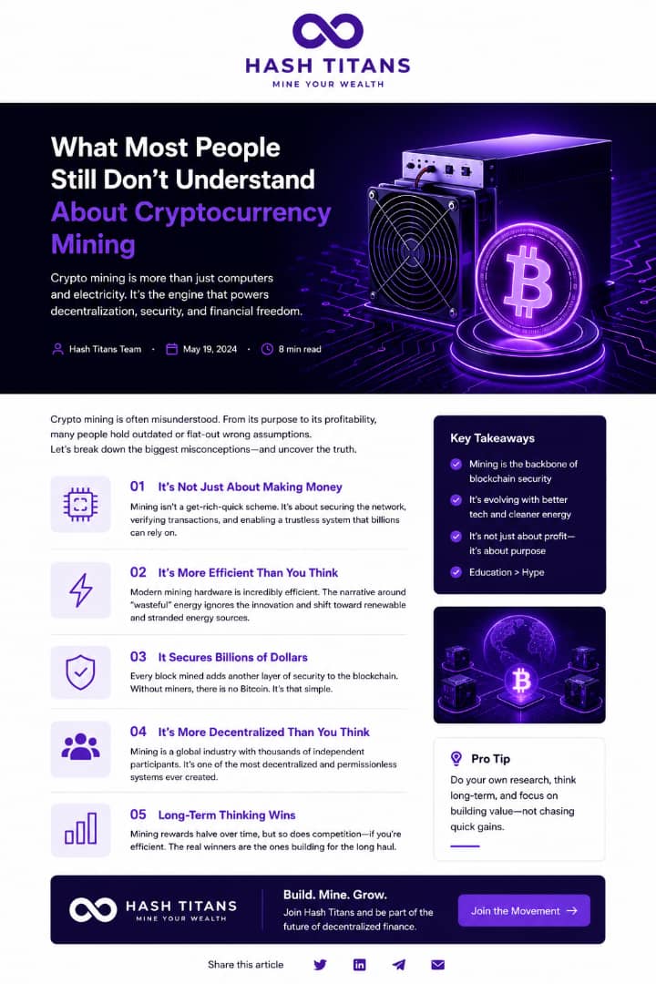 What Most People Still Don’t Understand About Cryptocurrency Mining in 2026 7 Powerful Facts about what Most People Still Don’t Understand About Cryptocurrency Mining