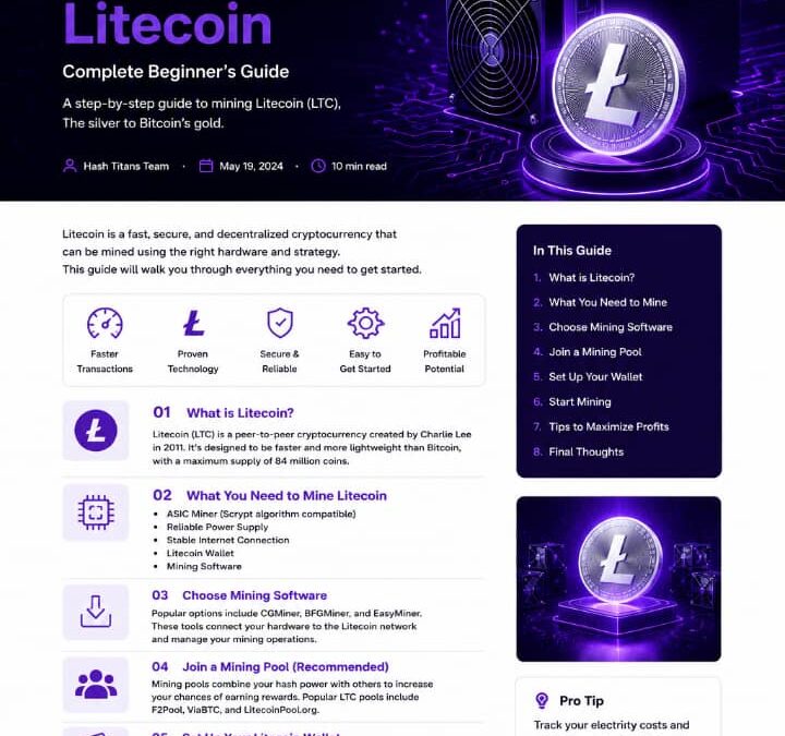 7 Powerful Steps to Mine Litecoin Successfully – Complete Beginner’s Guide