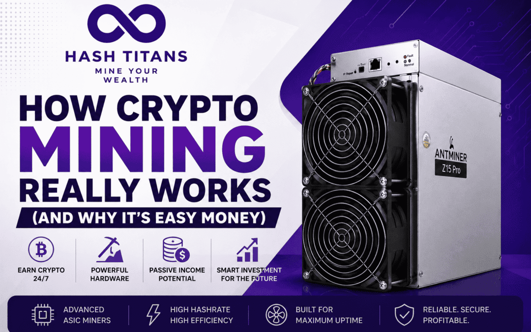 How Crypto Mining Really Works (And Why It’s Easy Money) – Complete 2026 Guide