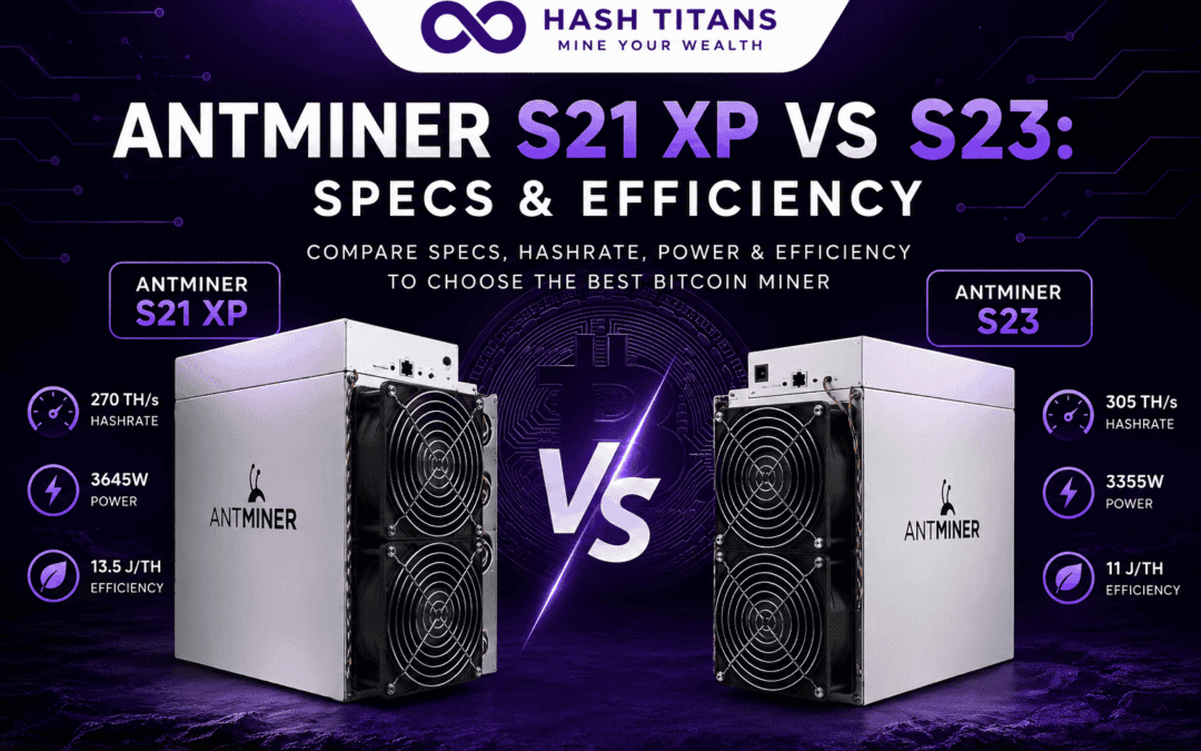 Best Antminer S21 XP vs S23: Specs & Efficiency