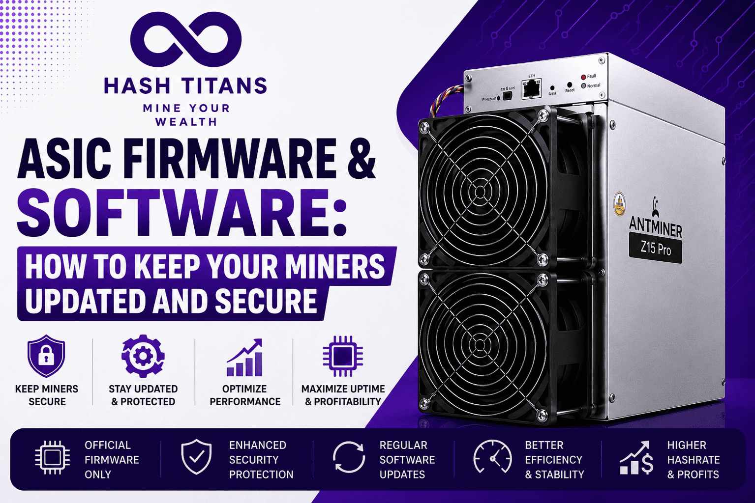 ASIC Firmware and Software Security Guide ASIC firmware and software updates for cryptocurrency miners improving security and mining performance