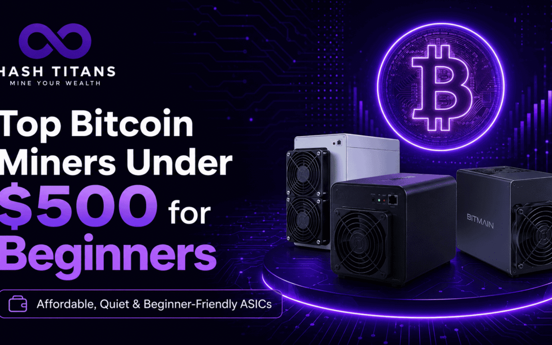 Bitcoin Miners Under $500: Best Affordable ASIC Miners for Beginners