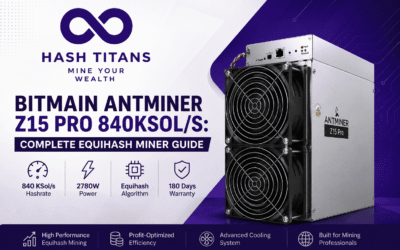 Blog 2 Best Bitmain Antminer Z15 Pro 840KSol/s: Complete Equihash Miner Guide 2026
