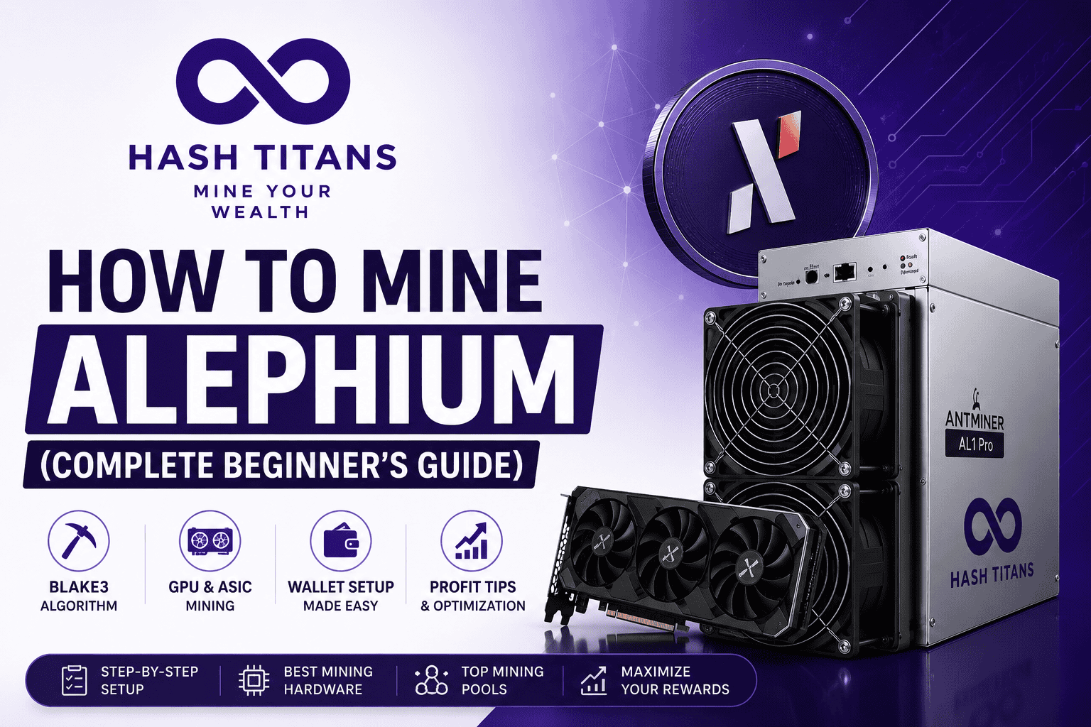 How to Mine Alephium Guide How to Mine Alephium Complete Beginner’s Guide