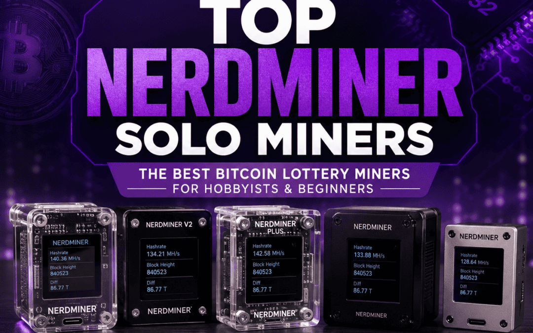 Top NerdMiner Solo Miners: Specification and Profitability