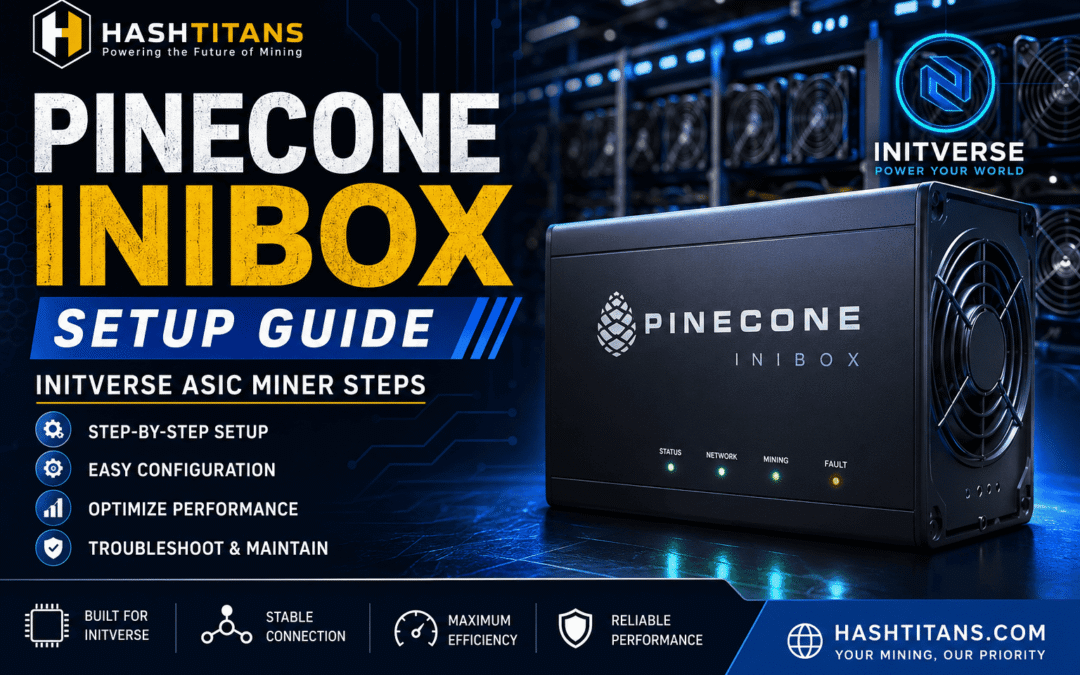 Pinecone INIBOX Setup Guide: Initverse ASIC Miner Steps