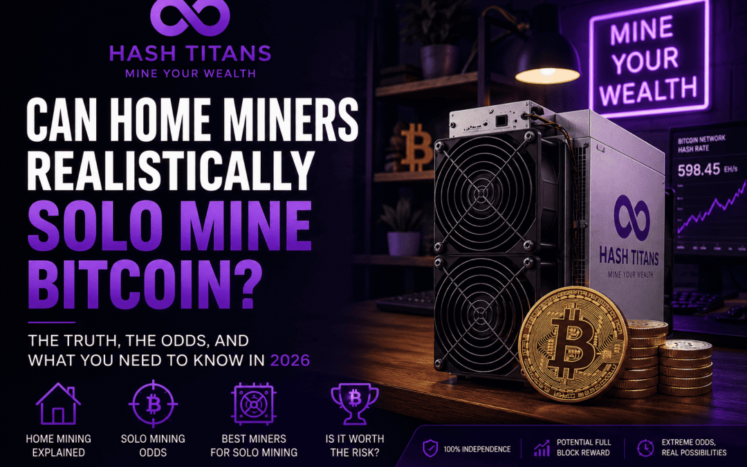 Can Home Miners Realistically Solo Mine Bitcoin In 2026?