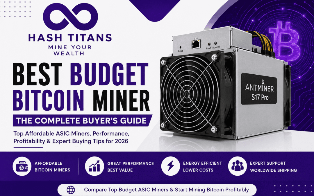 Best Budget Bitcoin Miner: Complete Buyer’s Guide for Affordable ASIC Mining in 2026